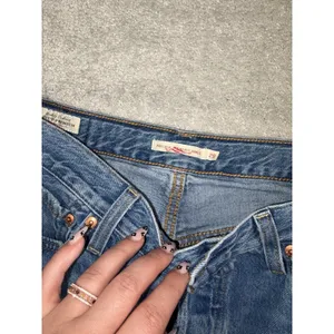 Levi's Premium Big E Ribcage Straight Ankle Jeans 29 Blue High Rise Button Fly thumbnail 4