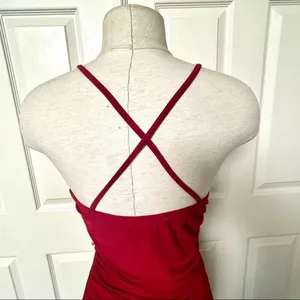 Fashion magazine red cocktail dress thumbnail 10