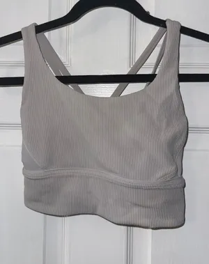 Lululemon Sports Bra Cream thumbnail 1