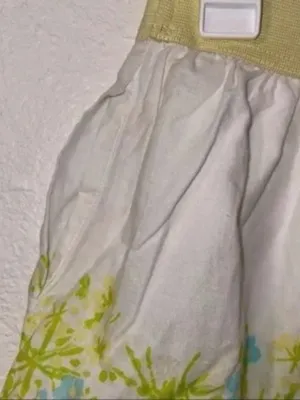 Lily Pulitzer Whitley Skirt in Blue Eyed Girl Border thumbnail 5