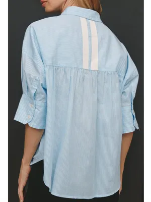 Anthropologie Maeve Mabel Pocket Buttondown Shirt thumbnail 2