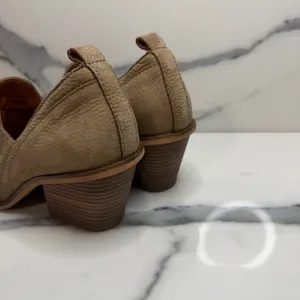 Lucky Brand Women's Tan Leather Vennia Boots Sz 8.5 Western Boho Festival thumbnail 4