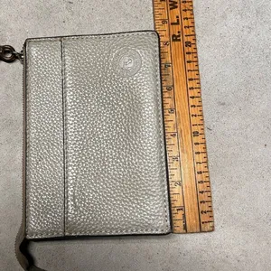 Siren Sophie Wristlet Taupe by Spartina 449 Leather Zip thumbnail 11