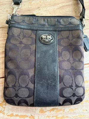 Coach Signature Crossbody Bag - fair condition thumbnail 2