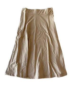 Women's Pull On Elastic Waist Aline Swing Skirt Size L #260839 thumbnail 1