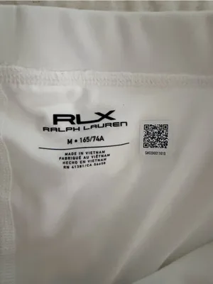 Ralph Lauren White Eyelet-Hem Athletic Mini Skort thumbnail 2