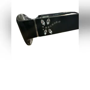 Black Glasses with Rhinestone Drangonfly thumbnail 3