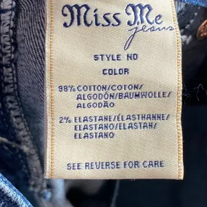 Miss Me Jeans Women's Size 26 Skinny style Denim Embellished‎ flap Pockets thumbnail 10