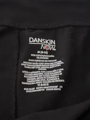 Danskin Black Flared Leggings thumbnail 2