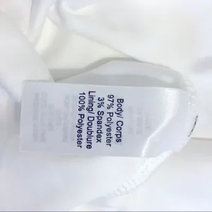 Maurices • White Midi Princess Waistline Bridal Shower Dress Size Medium thumbnail 5