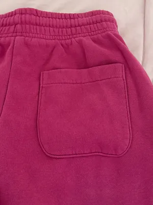 Out from Under pink Fuchsia Drawstring Jogger Pants sweatpants, size XS pockets thumbnail 10