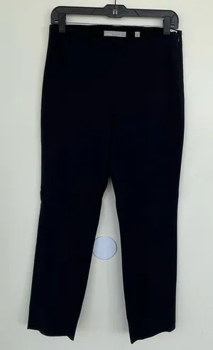 VINCE Stitch Front Seamed Pant in Black M Medium thumbnail 3