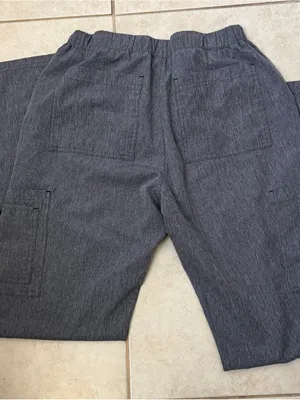 Koi Basic Scrub Pants Gray Size undefined thumbnail 2