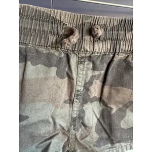 Aritzia TNA Army Green Camo Cotton Shorts w/ Elastic Waistband, Size S, GUC thumbnail 12