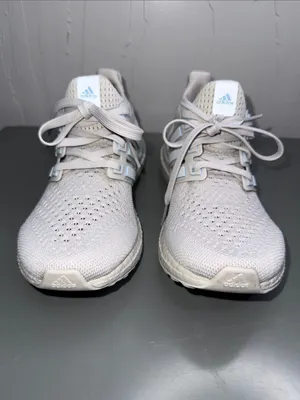 adidas Ultra Boost Sneaker - Light Grey/Blue thumbnail 3