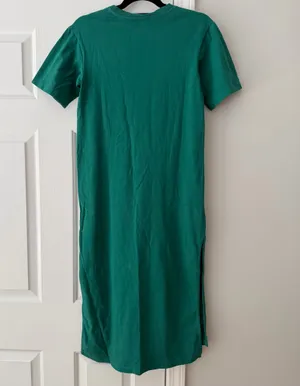 Anthropologie Celandine x Claire Colin Crew-Neck T-Shirt Midi Dress, Size XXS thumbnail 12