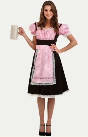 Hauntlook Bavarian Beer Maid Adult Halloween Costume Women’s Size Large NEW thumbnail 1