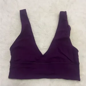 Purple lululemon sports bra thumbnail 1