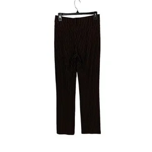 W Collection Brown Wide Leg‎ Pants Medium Stretch Workwear Office Classic thumbnail 4