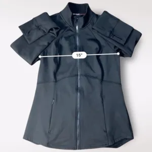 Spyder Women’s Black Athletic Jacket Size‎ M Gym Casual Fall Winter Hiking thumbnail 4