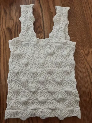 Altar'd State Floral texture stretch top thumbnail 3