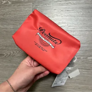 snoopy peanuts makeup case mini bag clutch Red thumbnail 3