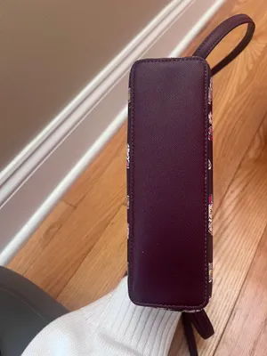 Kate Spade Crossbody Purse Floral Purple thumbnail 7