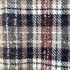 Vintage Brown Wool Plaid Pencil Skirt Madison 14 thumbnail 2