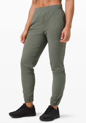 lululemon Adapted State High-Rise Jogger*28" - Size 8 - Grey Sage thumbnail 1