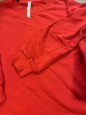 Lululemon Classic Crewneck Sweater - Red thumbnail 4