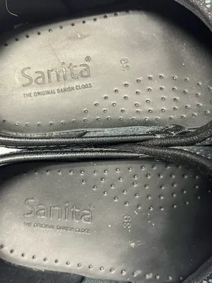 Sanita The Original Danish Clog Black Pebble Print EU 39 7.5- 8 US thumbnail 4
