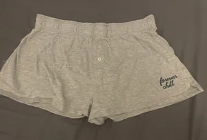 PINK Victoria’s Secret Gray Shorts thumbnail 1