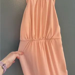 Show Me Your Mumu Light Pink Chiffon Lined Maxi Dress, Low Back thumbnail 8