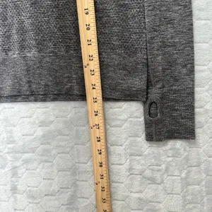 Lululemon Swiftly Tech Long Sleeve Gray Space Dye Athletic Gorpcore Womens 10 thumbnail 7