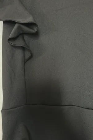 Black Ruffle Bodysuit thumbnail 3