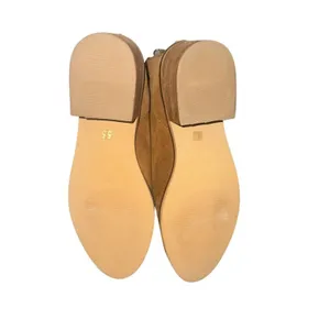 NWOT Steve Madden Legally Ankle Booties Womens 5.5 Brown Back Zip Block‎ Heel thumbnail 8