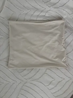 Solid Creme Strapless Crop Size XS thumbnail 3