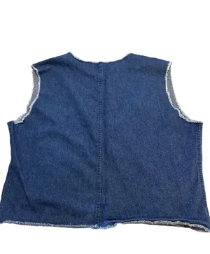 Tribe Kelley Denim Crop Top thumbnail 2