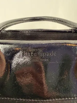 Kate Spade Patent Leather Top-Handle Bag‎ in Black thumbnail 2