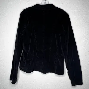 Vintage‎ Paris Blues Corduroy Jacket Black Size L thumbnail 4