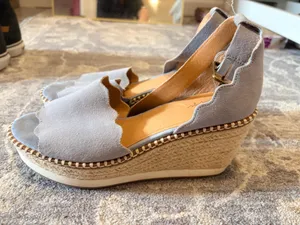 DSW Heels Blue thumbnail 1