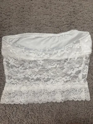 White Lace Summer Top thumbnail 2