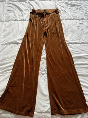 Shein Velvet Lounge Pants thumbnail 1
