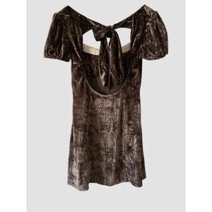 Kimchi Blue Jill Velvet Mini Dress New Cottagecore Urban Outfitters Medium thumbnail 8