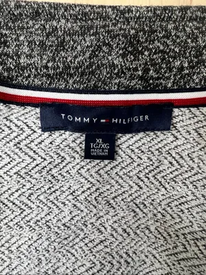 Tommy Hilfiger Grey Napoleon Military Jacket Women Size XL Open Blazer thumbnail 10