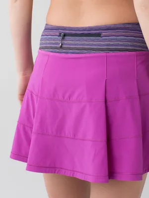 lululemon athletica Magenta Skort with Striped Waistband thumbnail 3