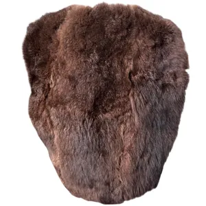Genuine‎ Fur Vest Size Medium Brown thumbnail 3