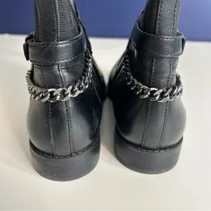 Marc Fisher Alexis Black Leather Riding Boot Size 7‎ thumbnail 9