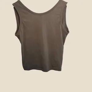 Levis Charcoal Gray Twist Back Tank Top Size Medium‎ thumbnail 3
