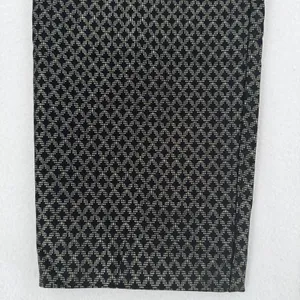 89th & Madison Pants Women 12 Black Gold Geometric Straight Leg Stretch Trouser thumbnail 6